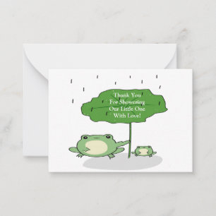 Mère Frog Love Merci Cartes