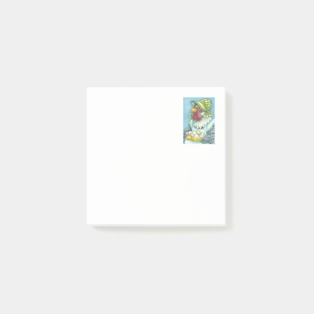 Mère Hen, PICKEN FARMER Post-it® Notes (Devant)