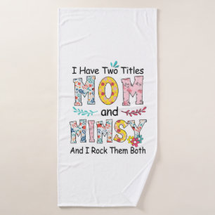 Mère Maman Et Mimsy Floral Anniversaire
