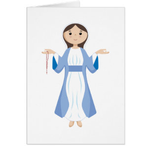 Mère Mary avec le chapelet