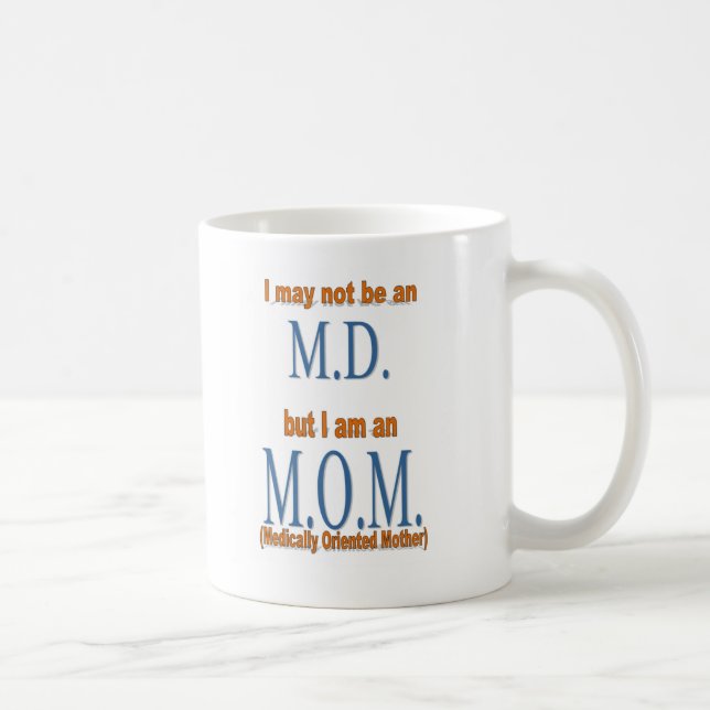 Mère médicalement orientée - tasse (Droite)