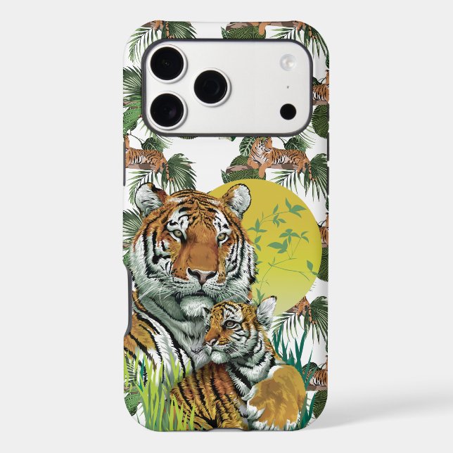 Mère Tigre Avec Petit (Verso)