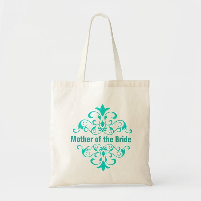 Mère Turquoise du Sac fourre-tout Mariage de la ma (Devant)
