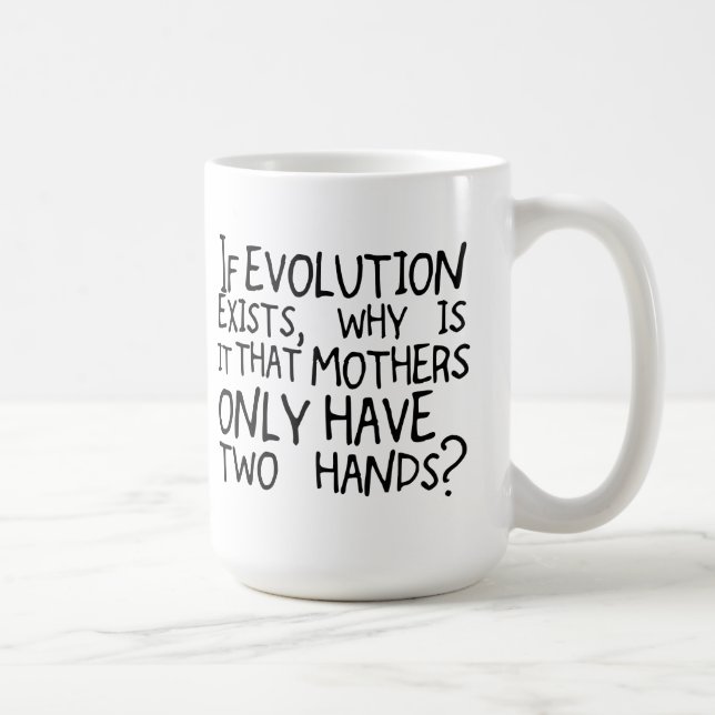 Mères et tasse de café d'évolution (Droite)
