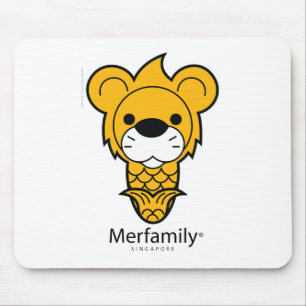 "Merfamily®" SINGAPORE Mouse Pad
