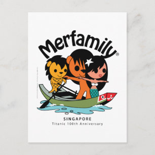 MERFAMILY® Singapore "Titanic Keepsake" Postcard