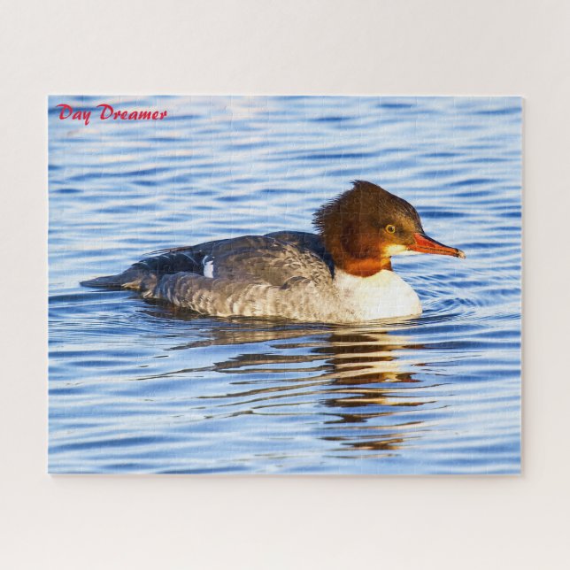 Merganser Duck Jigsaw Puzzle (Horizontal)
