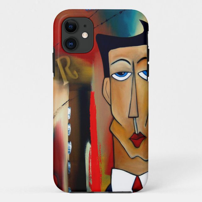 merger-abstract art Case-Mate iPhone case (Back)