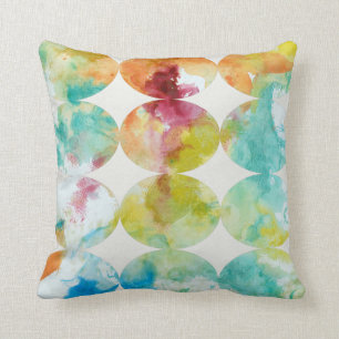 Merging Colour II Throw Pillow