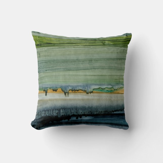 Merging II Throw Pillow (Front)