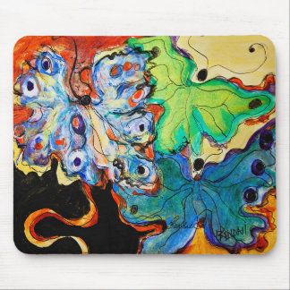 Merging Seasons Mouse Pad