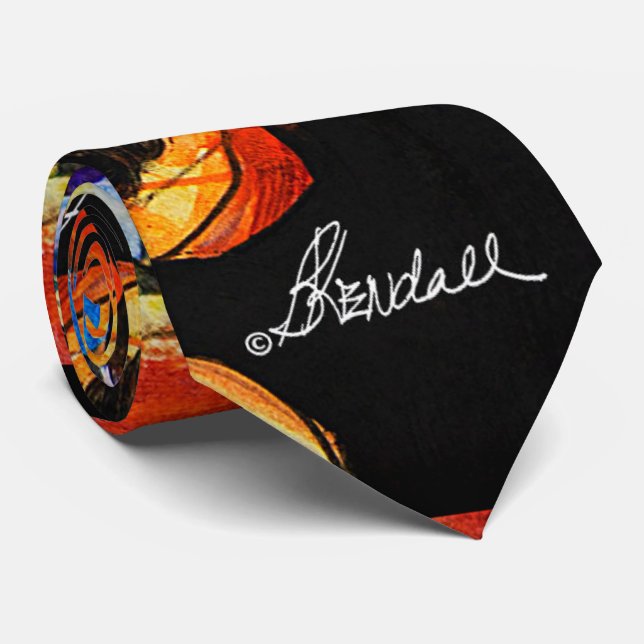 Merging Seasons Tie (Rolled)