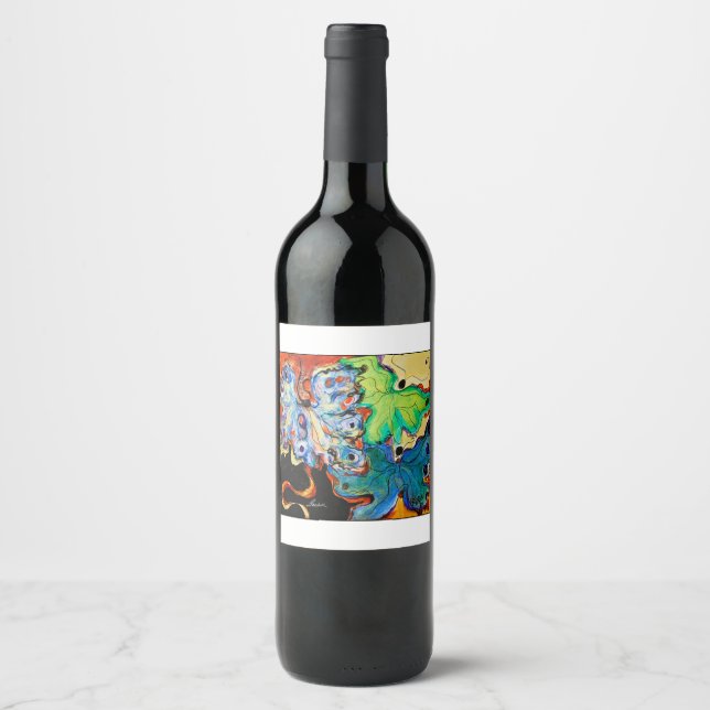 Merging Seasons Wine Label (Front)