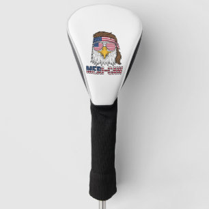 Meri-Caw Patriotic Eagle Vintage Engraving Shirt_1 Golf Head Cover