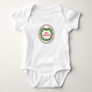 Meri Kirihimete Maori Merry Christmas Baby Bodysuit