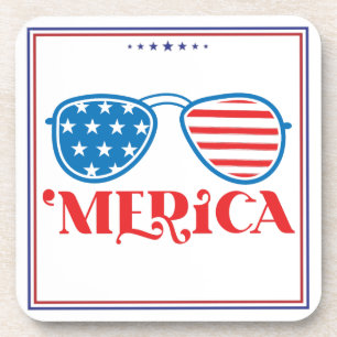 Merica 4th of July Design-32042 Coaster