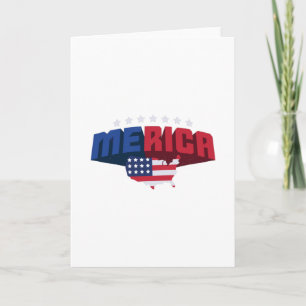 Merica American Card