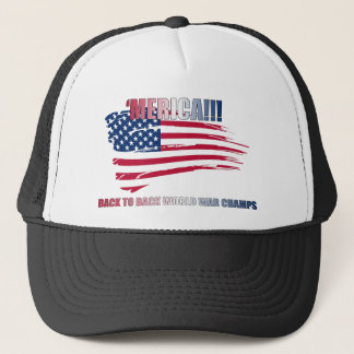 'merica!!! Back to Back, baby!!! Trucker Hat