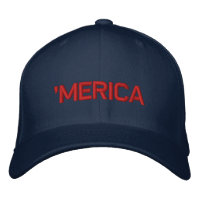 'MERICA Embroidered Hat
