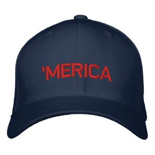 'MERICA Embroidered Hat