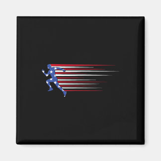 ‘merica Gorilla Flag Sungles Funny Patriotic Magnet