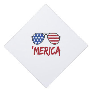 Merica Graduation Cap Topper