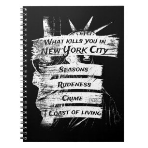 Merica Humour America USA Funny Patriotism New Yor Notebook