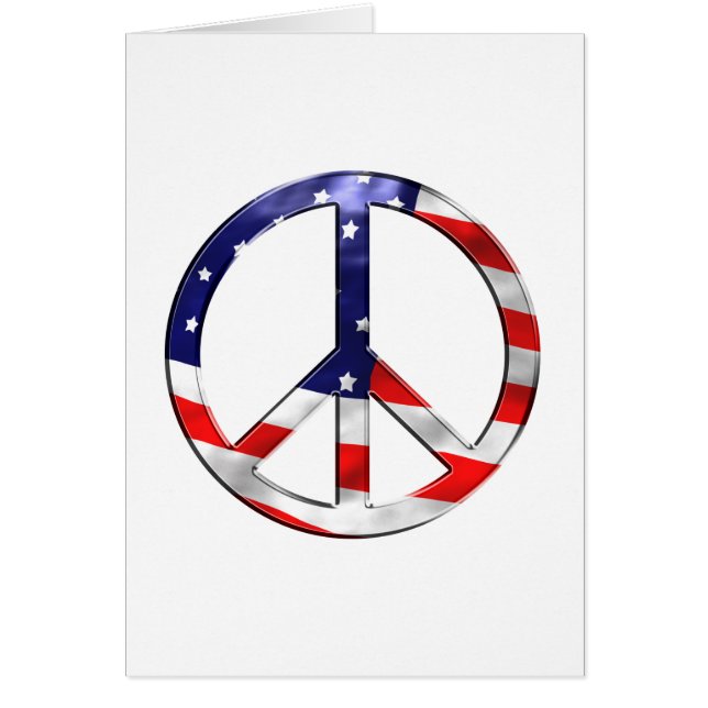 merica peace sign (Front)