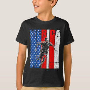 Merica Pickleball Player Usa Independence Day 4th T-Shirt