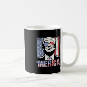 Merica Shirt Happy 4th Of July merica Trump Americ Coffee Mug