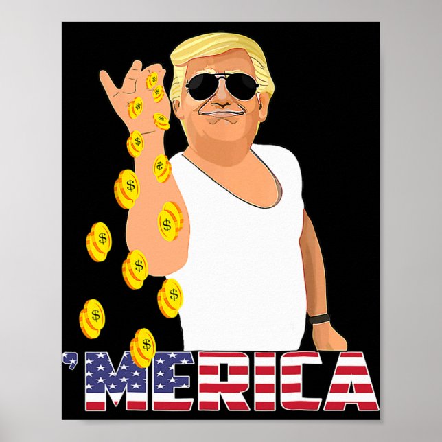 Merica Trump Outfits  Poster (Front)