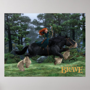 Merida and Angus 2 Poster