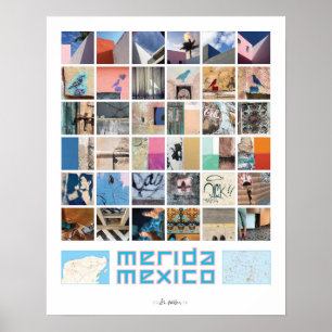 Merida colours & patterns poster