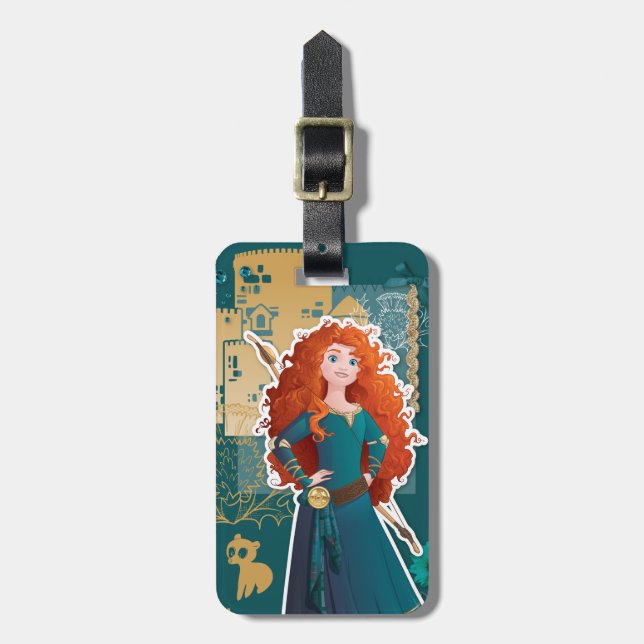 Merida - Confidence Makes Me Brave Luggage Tag (Front Vertical)