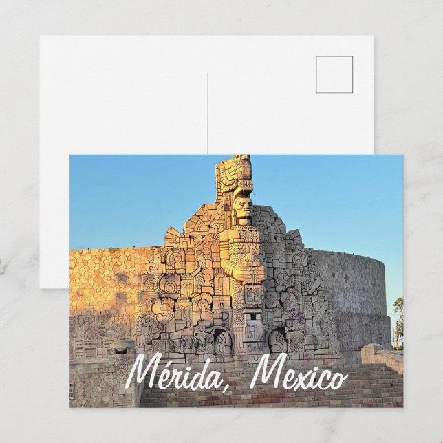 Merida, Mexique - Carte postale standard (Devant / Derrière)