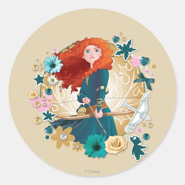 Merida - Strong Classic Round Sticker (Front)