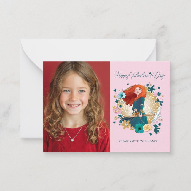 Merida Valentine's Day Photo Card (Front)
