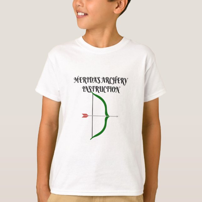 MERIDA'S ARCHERY INSTRUCTION T-Shirt (Front)