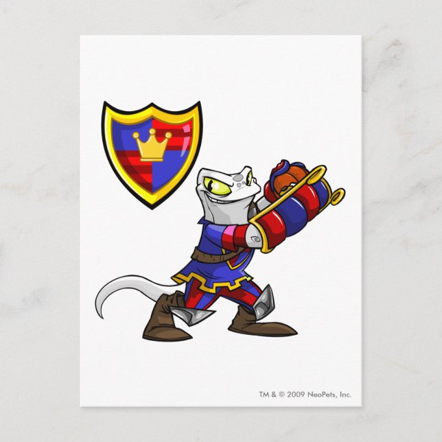 Meridell Team Captain 1 Postcard (Front)