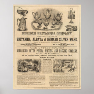 Meriden Britannia Company Poster