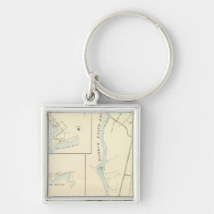 Meriden north keychain