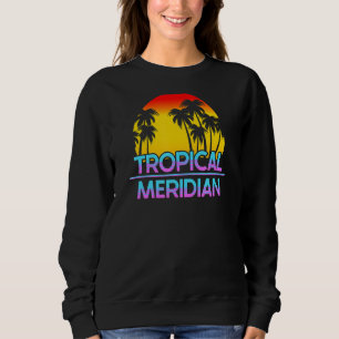Meridian Michigan Funny Ironic Weather Sweatshirt