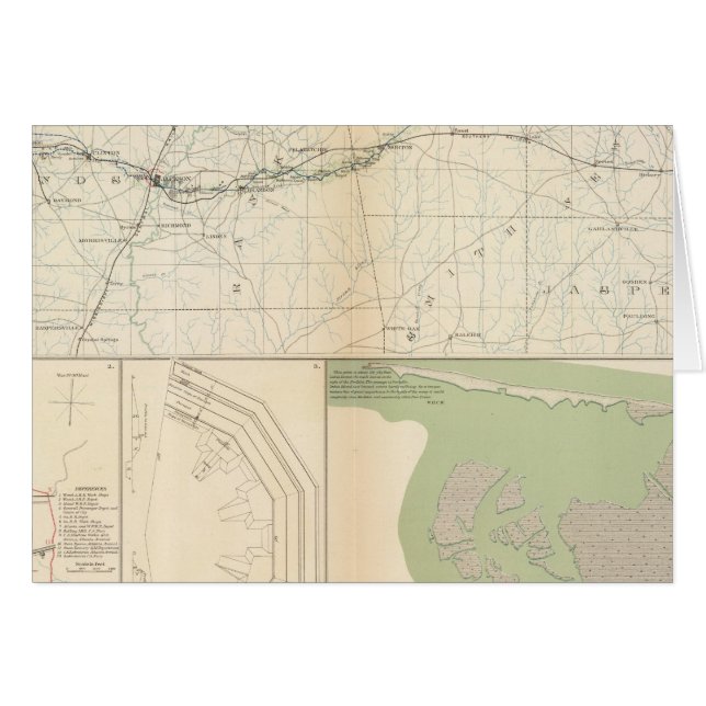 Méridien de Vicksburg, Miss (Devant horizontal)