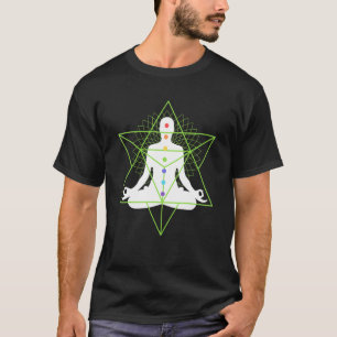 Merkaba Activation Chakra Alignment Chakra Balanc T-Shirt