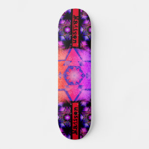 Merkabah Mandala Pattern Skateboard