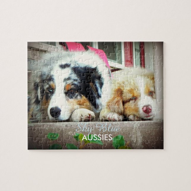 Merle Aussie Puzzle (Horizontal)