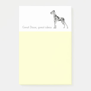 Merle Great Dane Post-it Notes