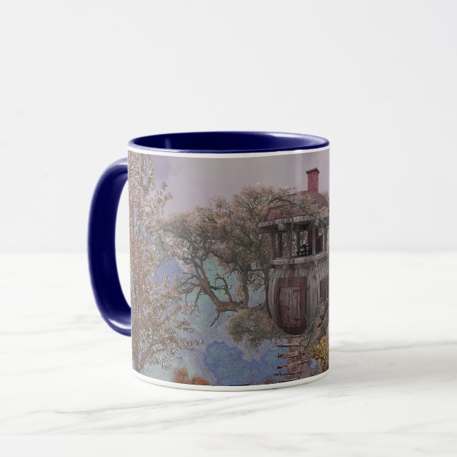 Merle's Tree House Mug (Front Left)