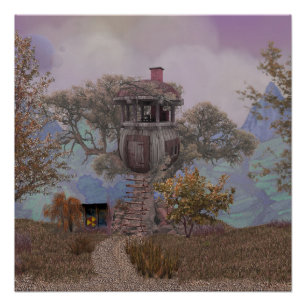 Merle's Tree House Poster