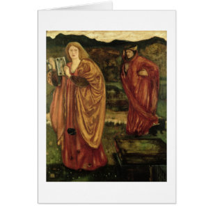 Merlin and Nimue from 'Morte d'Arthur', 1861